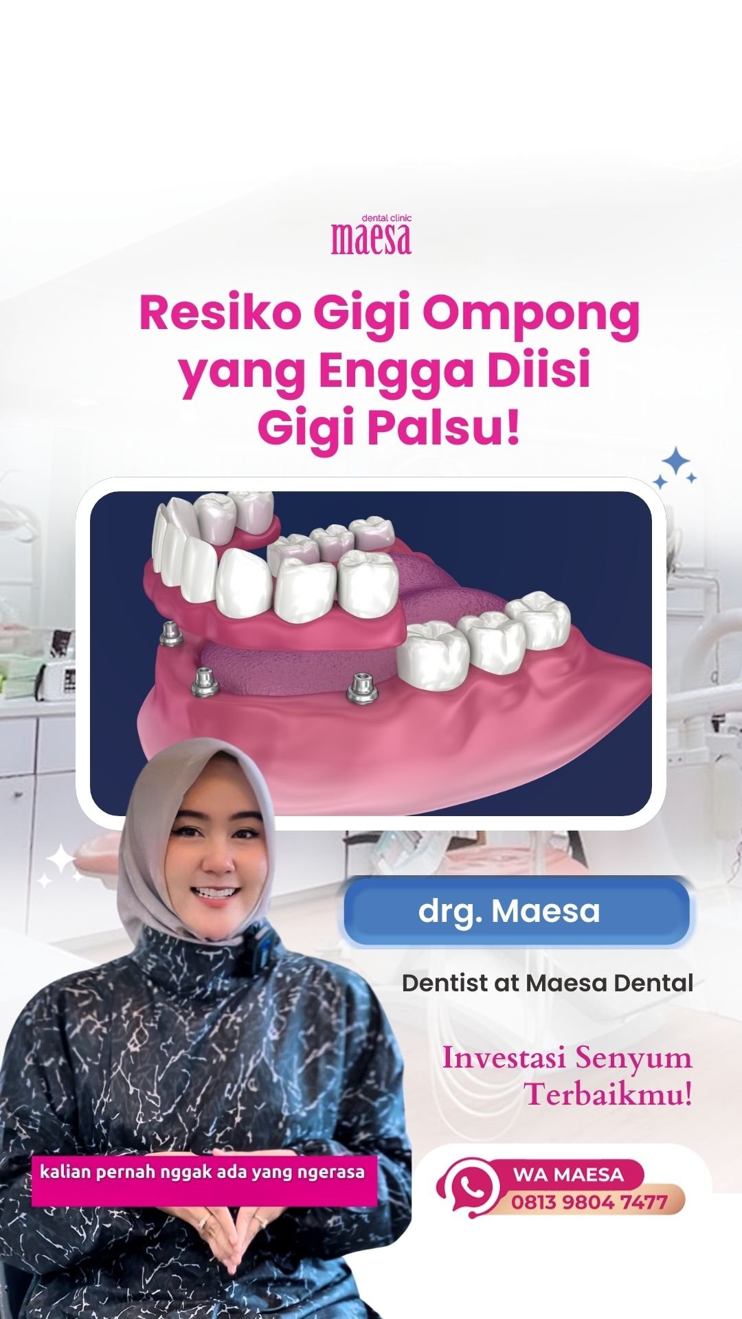 Instagram Maesa Dental Clinic | Klinik Gigi Terbaik
