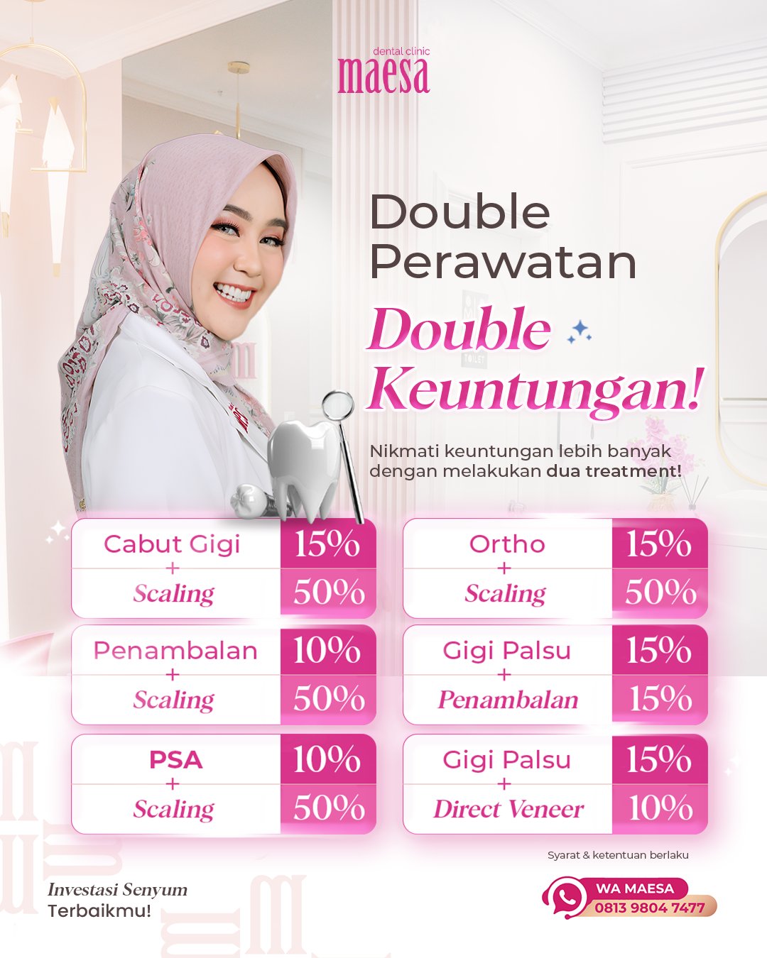 PROMO Maesa Dental Clinic | Klinik Gigi Terbaik - Sweet Smile February