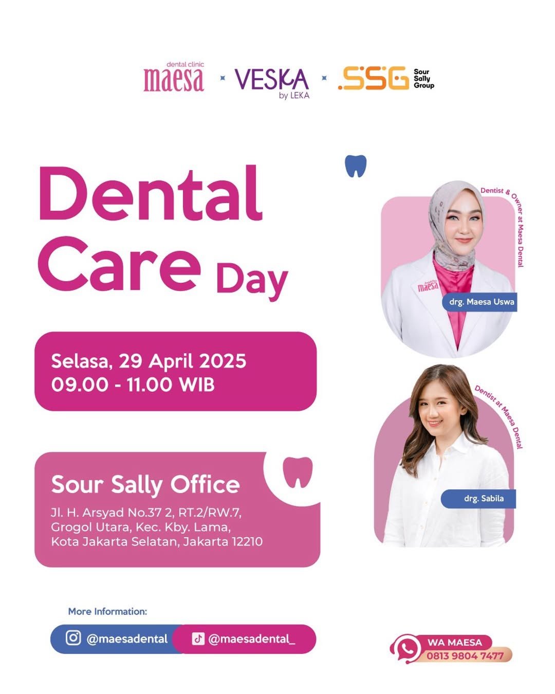 Instagram Maesa Dental Clinic | Klinik Gigi Terbaik